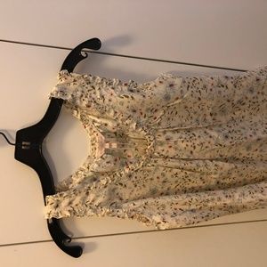 Rebecca Taylor VIVIANNA VINE RUFFLE TANK